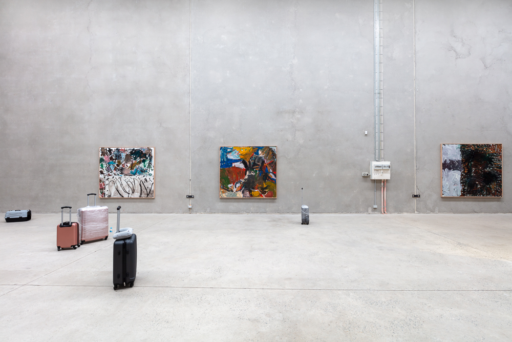 installation view: Oscar Perry - The Introvert, at The Commercial, Sydney, 2019