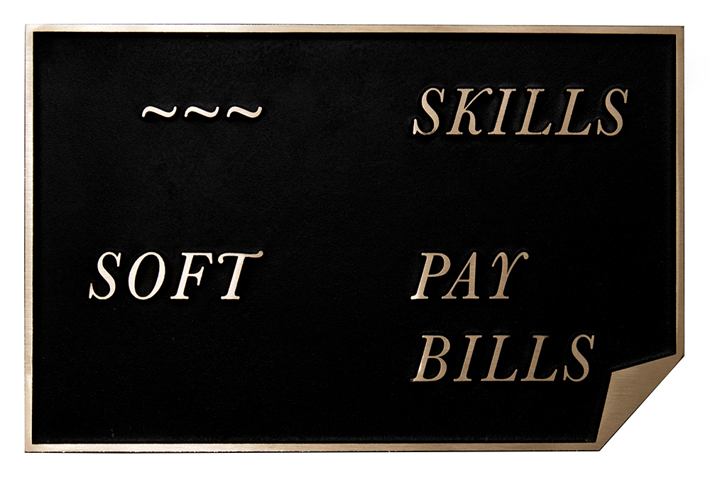 Agatha Gothe-Snape, Soft Skills Pay Bills, 2016