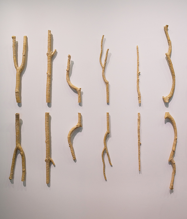Yasmin Smith, Seine River Basin, 2019 | Seine Willow (berge) glaze detail