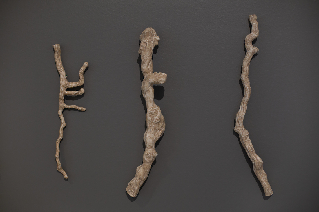 installation view: Yasmin Smith, Terroir, 2020, in TarraWarra Biennale 2021: Slow Moving Waters, TarraWarra Museum of Art, Tarrawarra