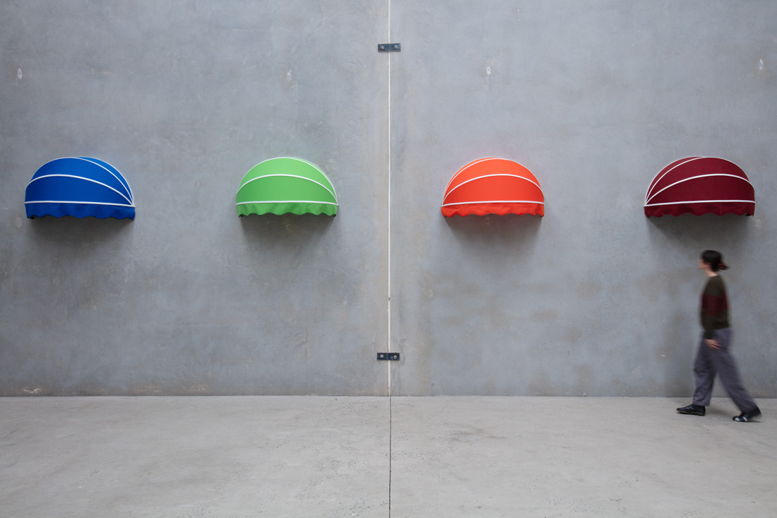 installation view: Agatha Gothe-Snape, UNDER THE SIGN OF WARNING, The Commercial, Sydney, 2025