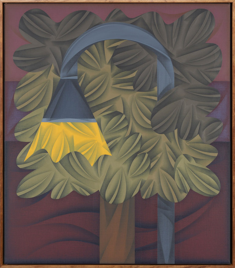 Mitch Cairns, Self-portrait w/ Reading Lamp, 2023