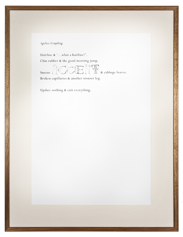 Mitch Cairns, Papers: Ageless Coupling, 2007