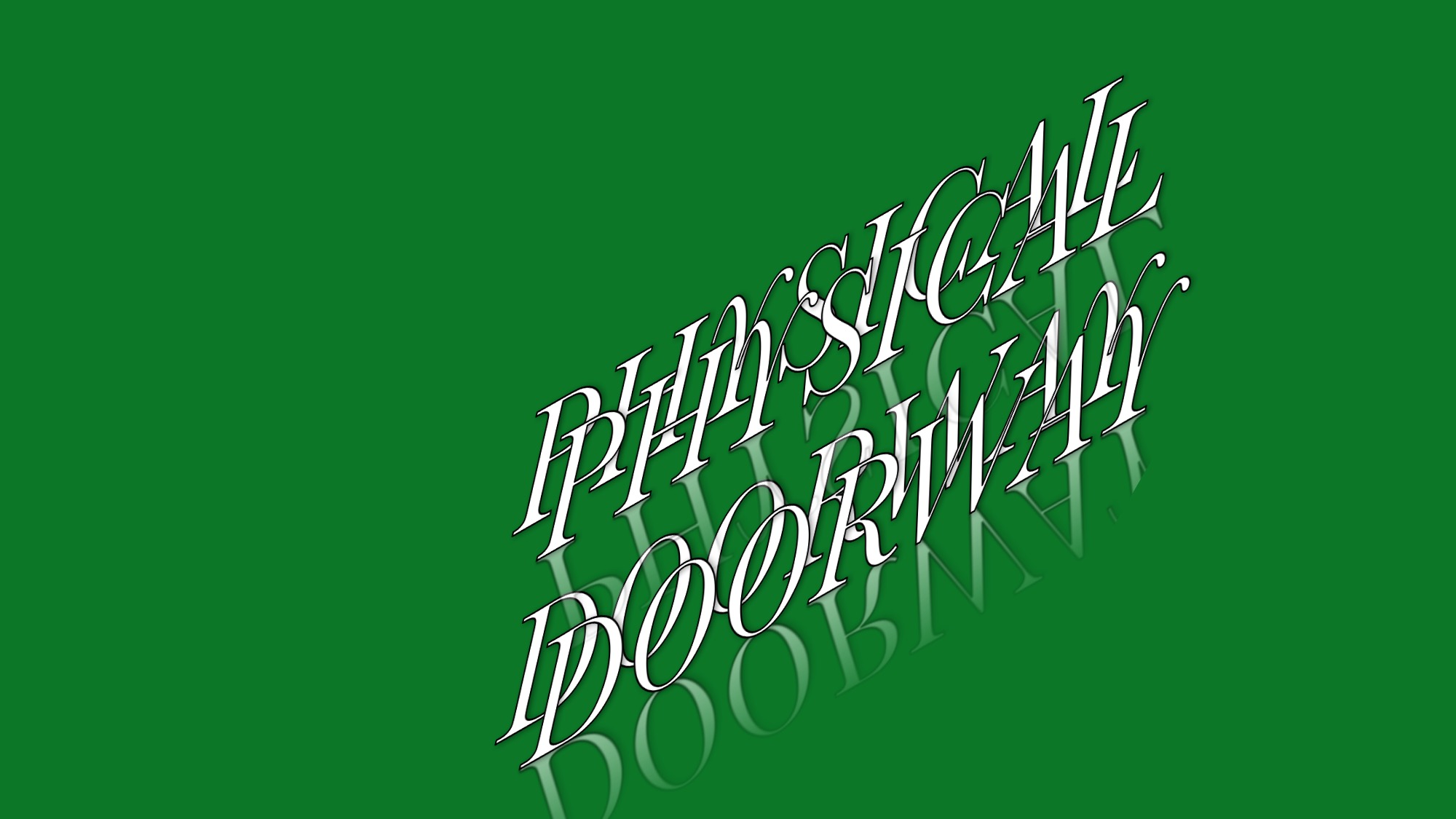Agatha Gothe-Snape, 52. PHYSICAL DOORWAY JAZZ, 2015 AGS.ppsx, 2015
