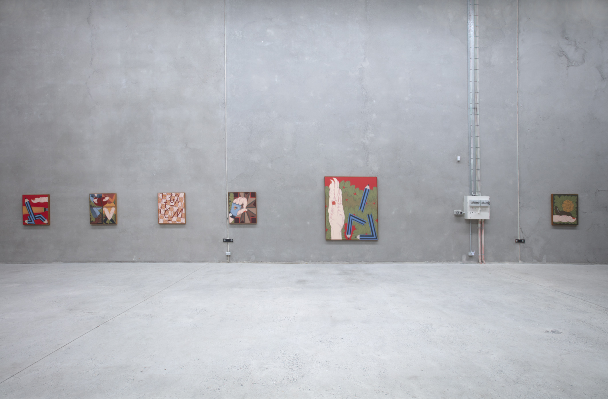 Mitch Cairns - Soliloquy Workshop, 2018 installation view | The Commercial, Jabez Street, Sydney