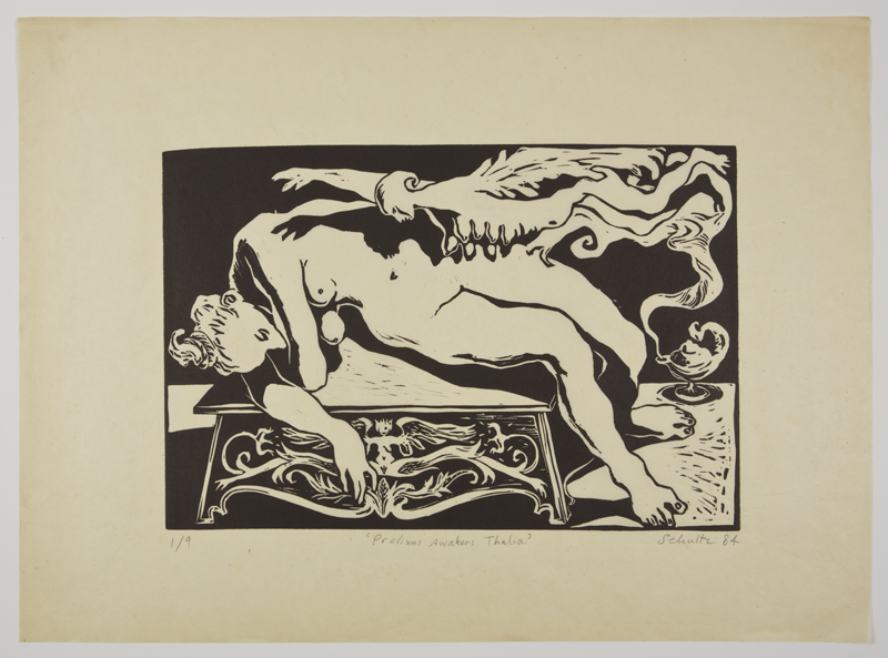 Tim Schultz, Porlixus awakens Thalia, 1984