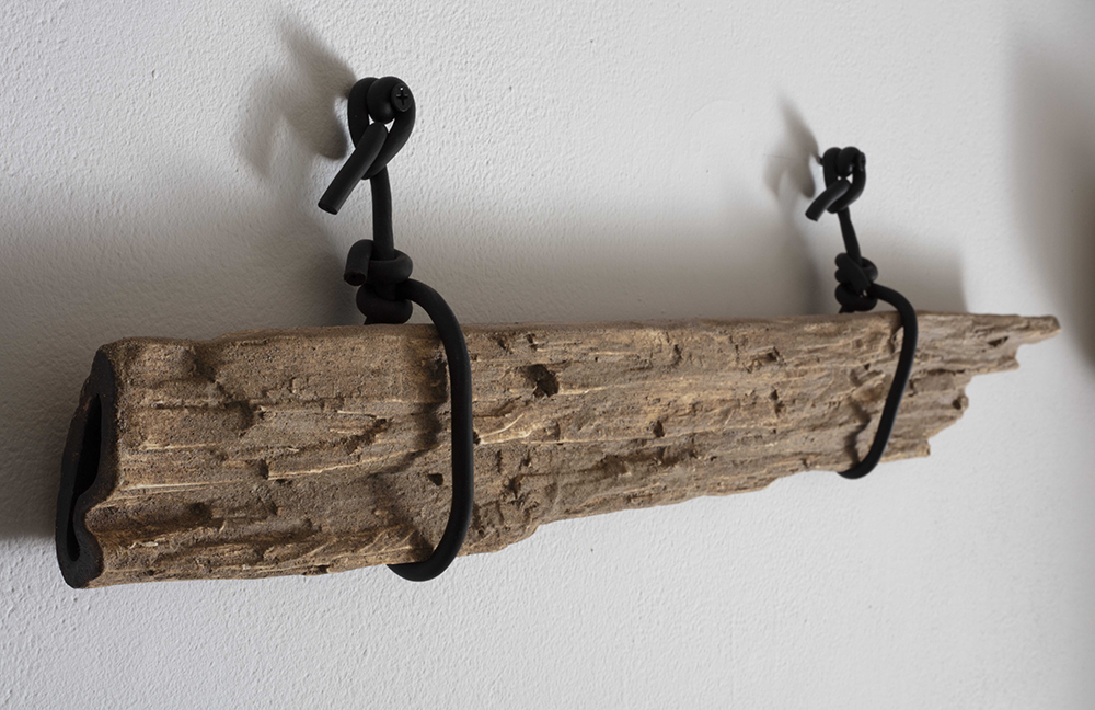 Yasmin Smith, Drowned River Valley, 2016-2018, Cockatoo Island Turpentine wharf sleeper detail