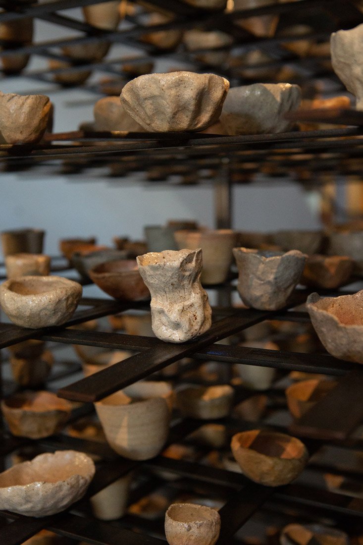 Yasmin Smith, Drowned River Valley (salt harvesting vessels), 2016-2018 - detail