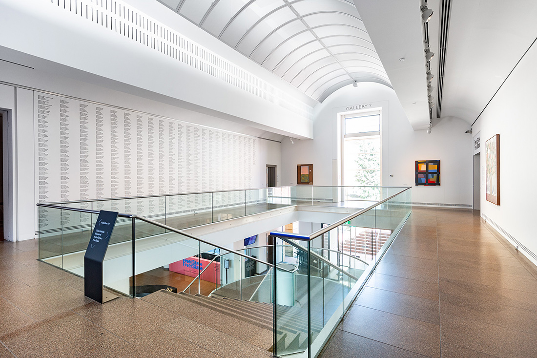 installation view: Adelaide Biennial of Australian Art: Free/State, Art Gallery of South Australia, Adelaide, 2022