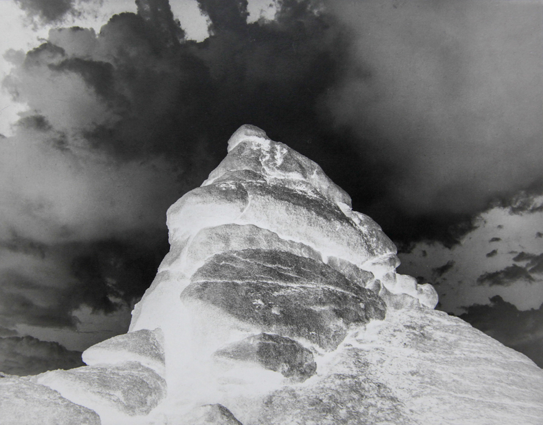 Amanda Williams, Ansel Adams, Rock and Cloud, Kings River Canyon (Proposed as a national park), California, 1936/2019 , 2019
