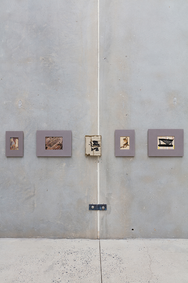 installation view Narelle Jubelin, The Presence of Black, 2019 at The Commercial, Sydney