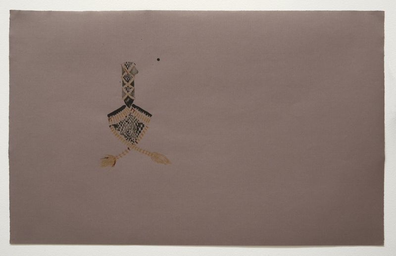 Clare Milledge, Shoulder Strap with Goat Hair, 2012