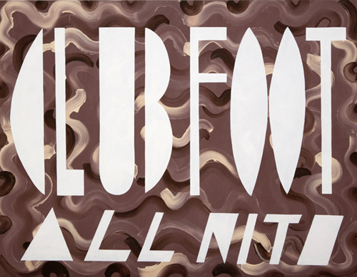 Mitch Cairns, Club (painting), 2009