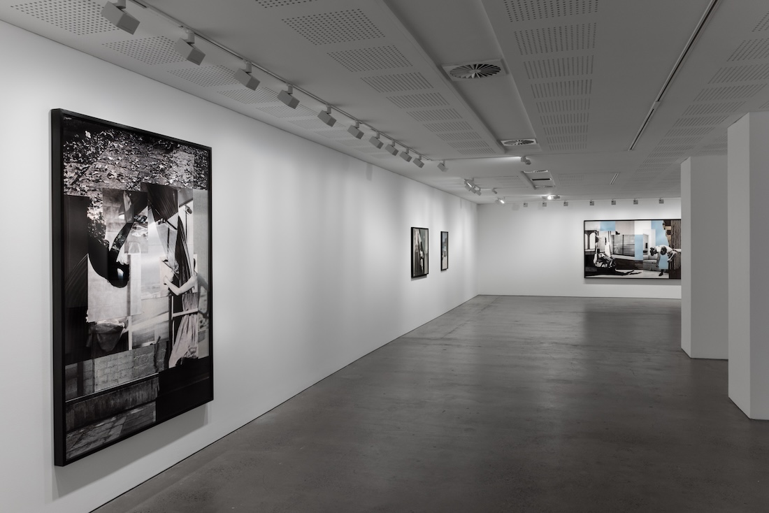 installation view: Lillian O’Neil — The light that spills across the ground between shadows, UNSW Galleries, Sydney, 2024