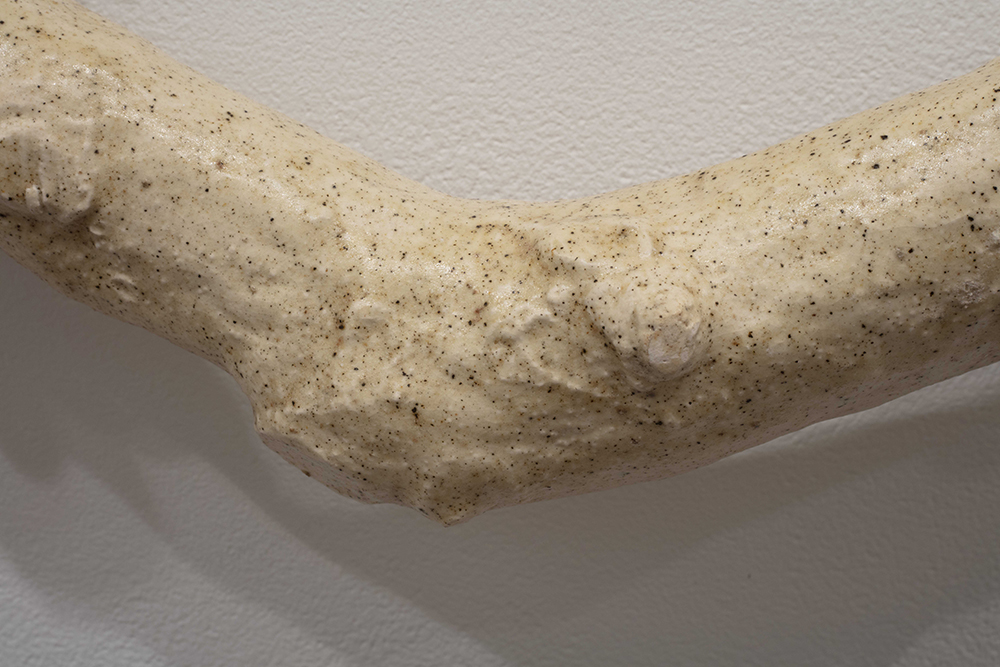 Yasmin Smith, Drowned River Valley, 2016-2018, Parramatta River Mangrove glaze detail