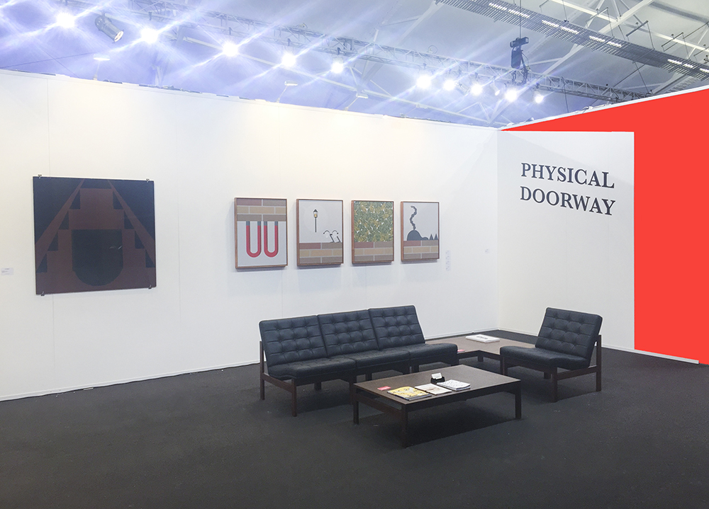installation view: The Commercial - Auckland Art Fair 2016 | Group show (A5) | The Cloud, Auckland