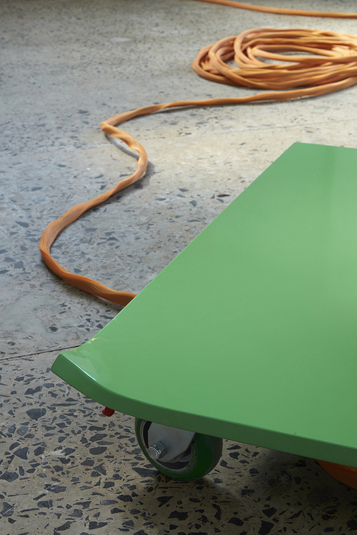 installation view: Agatha Gothe-Snape with Andrew Burrell, Every Act of Reading Performs the Work, 2019-2021 | The National 2021: New Australian Art | Carriageworks, Sydney, 2021 | This project was supported by the Faculty of Design, Architecture and Building, University of Technology Sydney. This project is supported by the NSW Government through Create NSW.