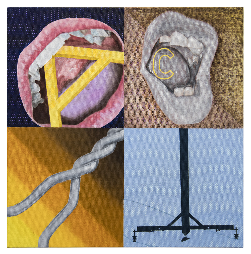 Robert Pulie, Activity Fliptych (A), 2015