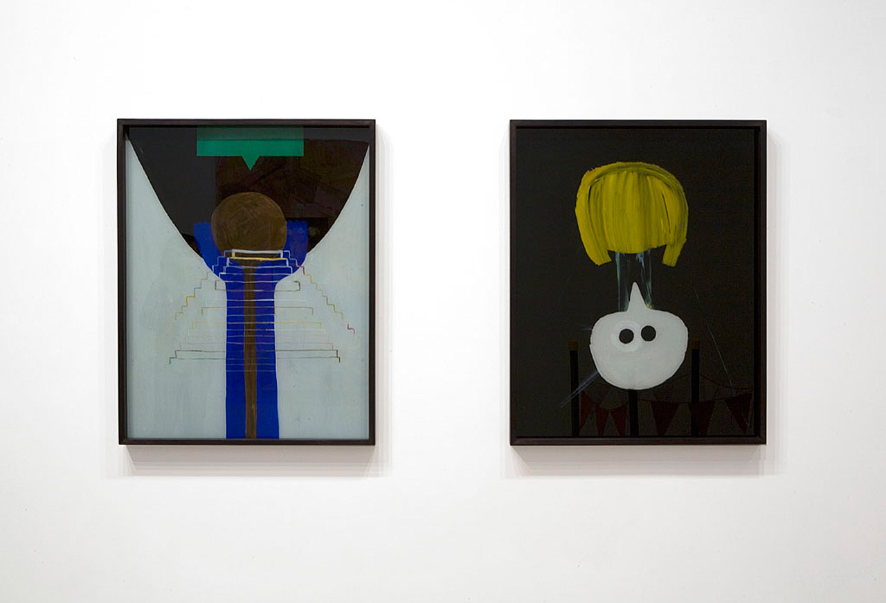 THREE/THREE installation view showing: Clare Milledge