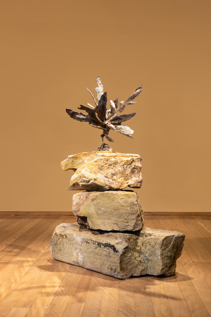installation view: Yasmin Smith — Sediment, at Mosman Art Gallery, Sydney, 2023