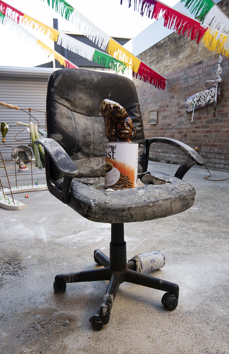 Oscar Perry, International Roast/ Frills and Flounces/ The Knights-Errant, 2018