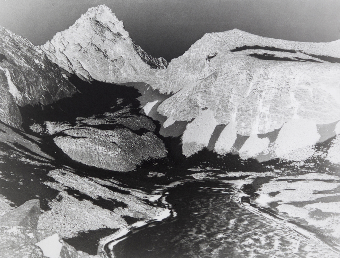 Amanda Williams, Ansel Adams, Junction Peak, Kings River Canyon (Proposed as a national park), California, 1936/2019 , 2019