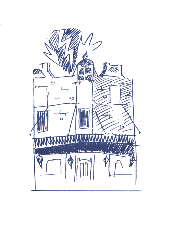 Mitch Cairns, Lightning strikes the Pub, 2011