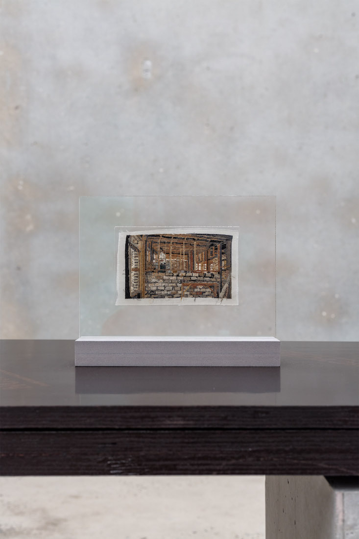 installation view: Narelle Jubelin — Contexto. For RDJ, RG & TH, at The Commercial, Sydney, 2024