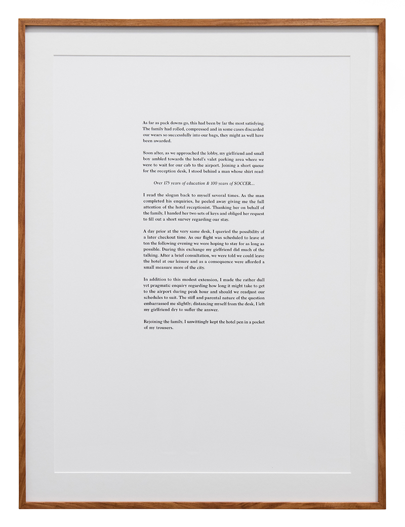 Mitch Cairns, Mixed hand (page II), 2016