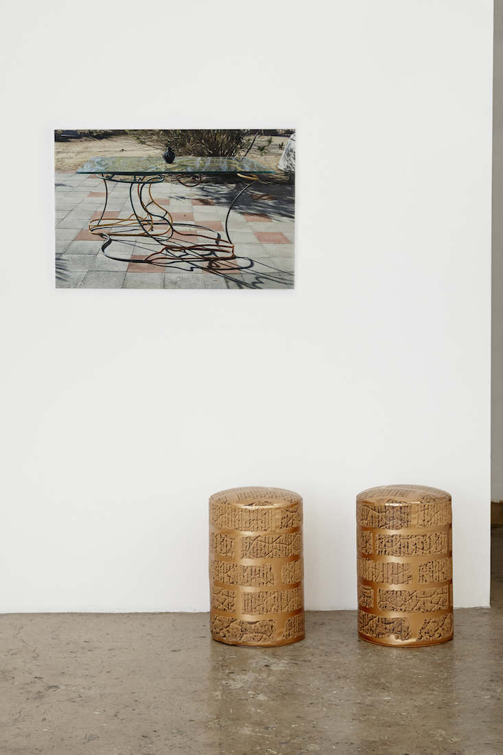 installation view: Anna Kristensen - Cover, at The Commercial, Sydney, 2016