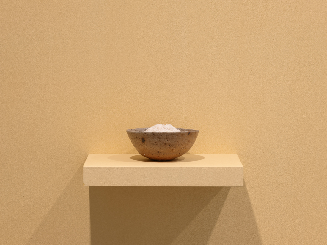 Yasmin Smith, Salt Bowl, 2025 - installation view MCA