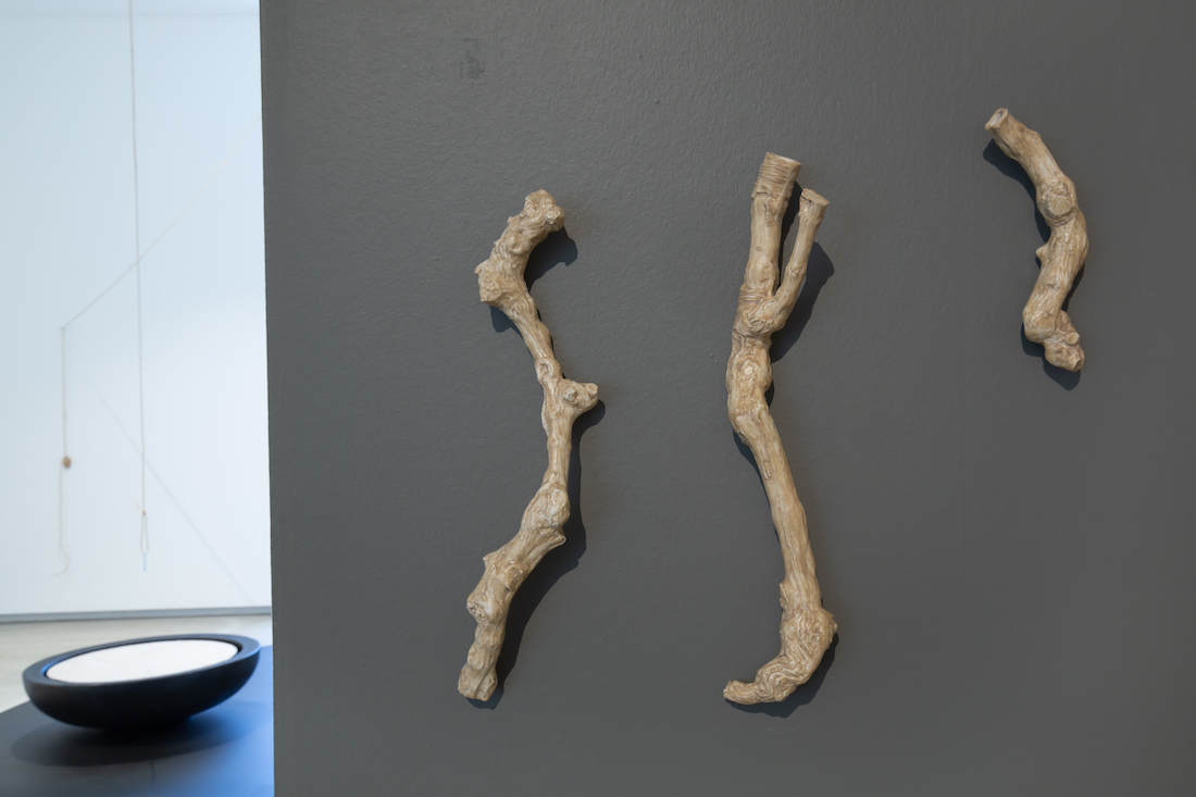 installation view: Yasmin Smith, Terroir, 2020, in TarraWarra Biennale 2021: Slow Moving Waters, TarraWarra Museum of Art, Tarrawarra