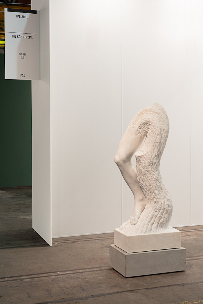 installation view: Sydney Contemporary | Carriageworks (Stand F06) | Archie Moore, Stephen Ralph, Amanda Williams, 2019