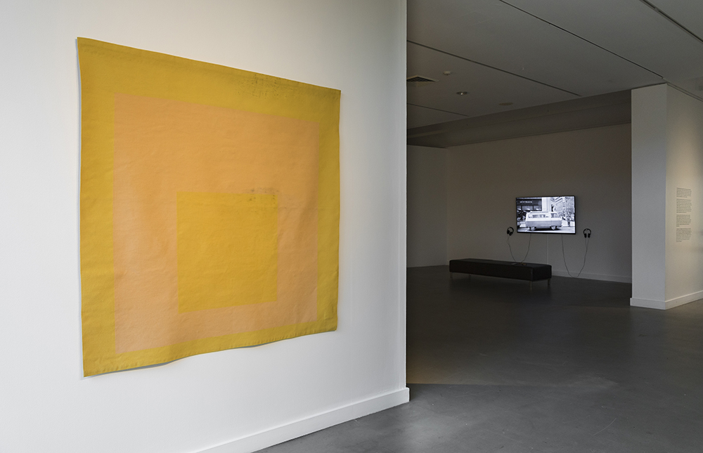 installation view: The Housing Question - Helen Grace, Sherre DeLys, Narelle Jubelin, at Penrith Regional Gallery, curated by Julie Ewington, 2019