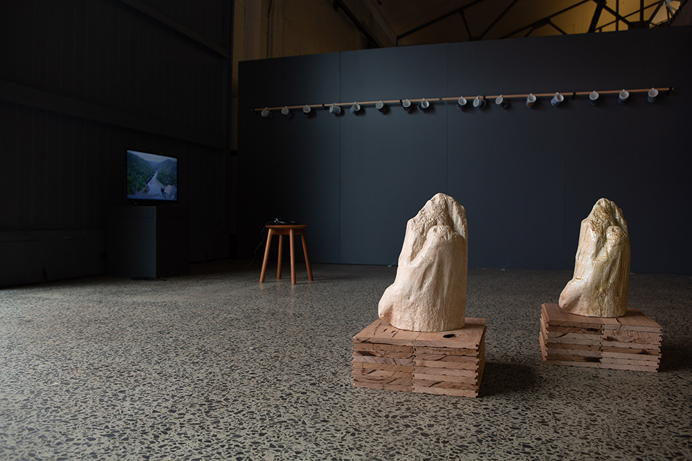 Yasmin Smith, Lower Pieman, 2019 - installation view Australian Ceramics Triennial, 2019