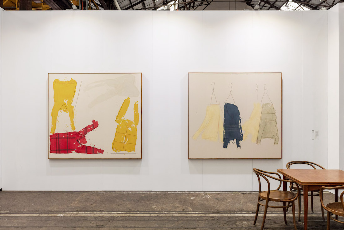 installation view: The Commercial at Sydney Contemporary, Booth F16, Carriageworks, 2023