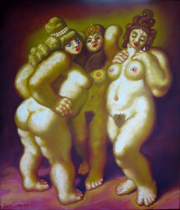 Tim Schultz, The Three Graces, 1989