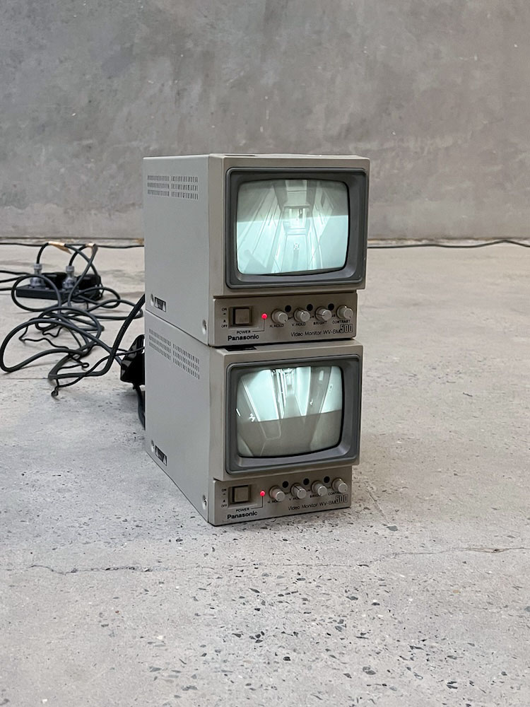 Joel Sherwood Spring, Burn-in / the oldest public building in Australia I & II, 2024