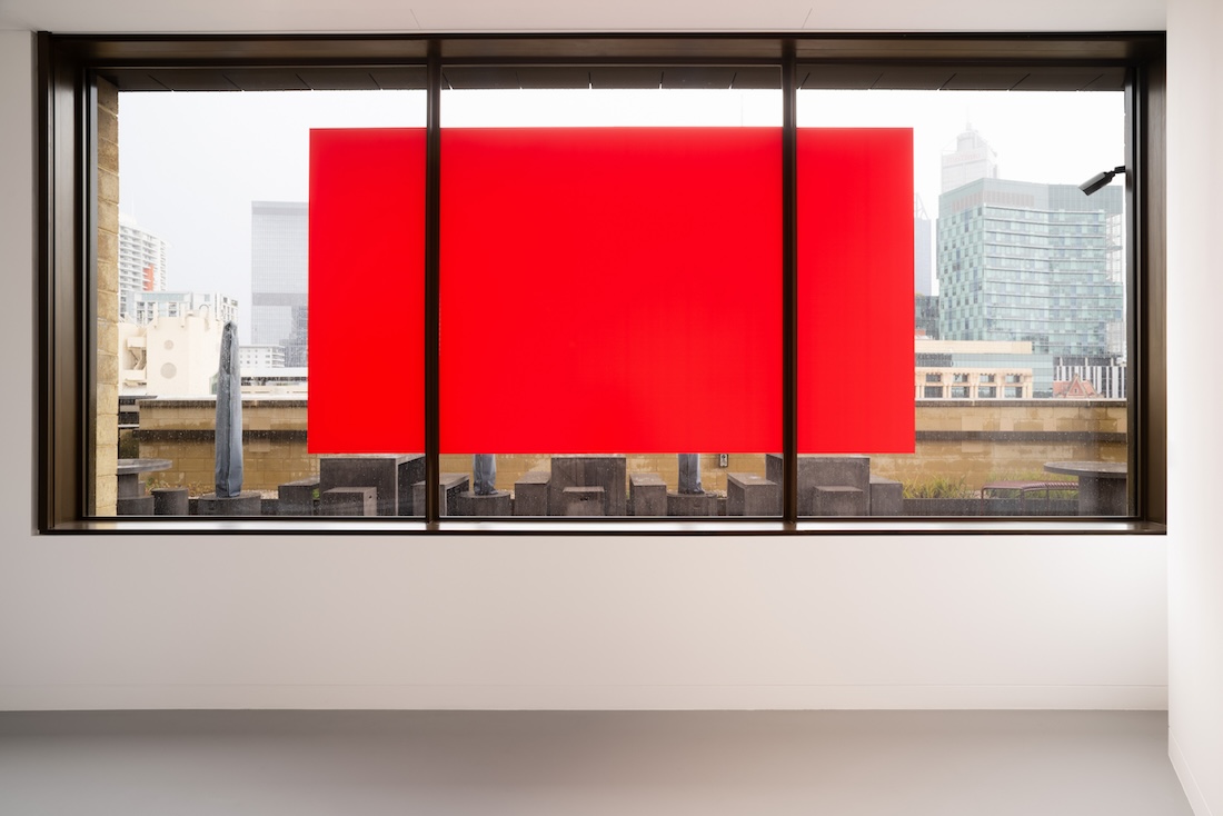 The Medium is the Medium: Agatha Gothe-Snape Material | installation view, The Art Gallery of Western Australia, Perth/Boorloo, 2024