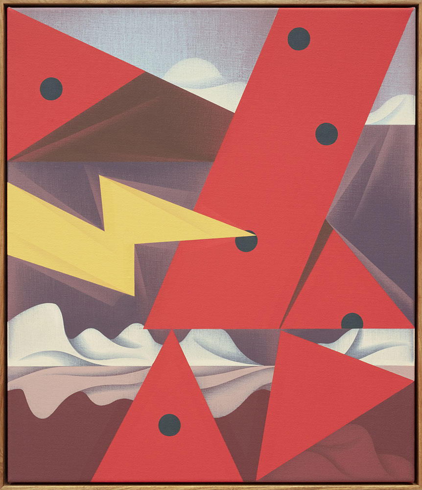 Mitch Cairns, Study for Dice Undone (II), 2021