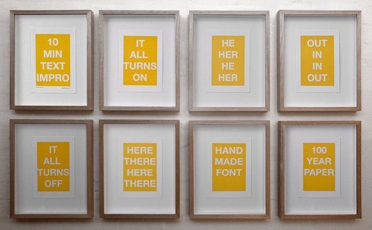 Agatha Gothe-Snape, 10 minute text impro, 2012