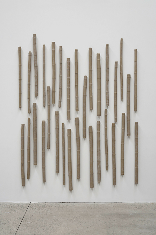 Yasmin Smith, Flooded Rose Red Basin (bamboo), 2018