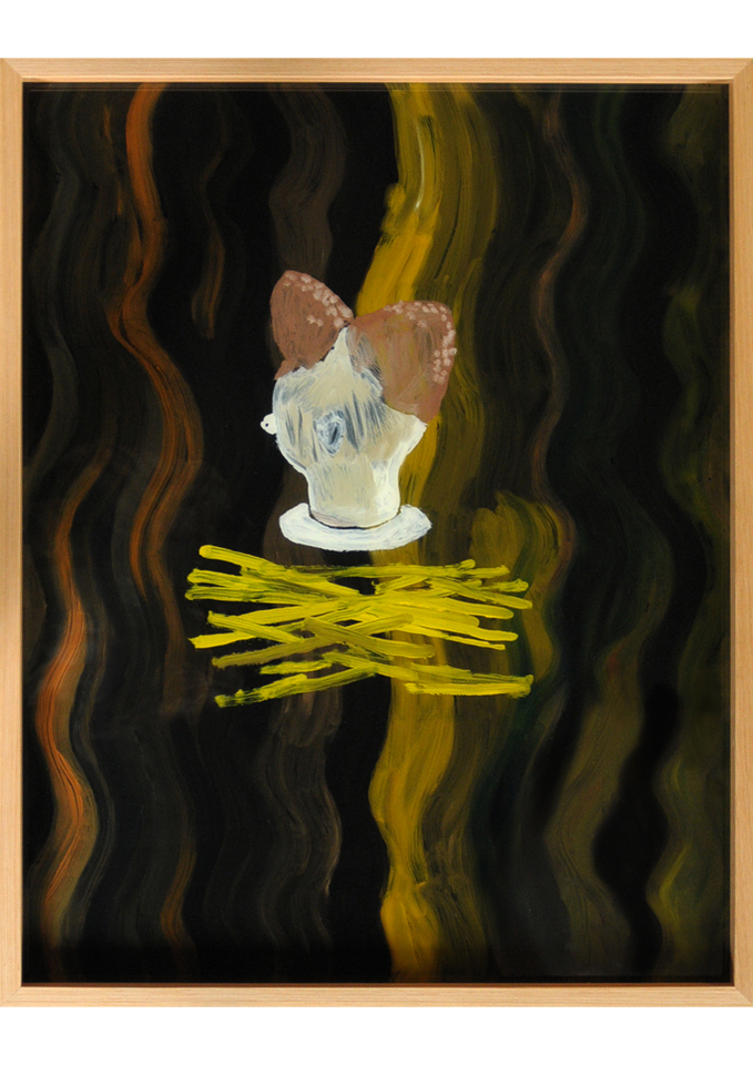 Clare Milledge,  Omnipotent Straw-Head with Entoptic Hair, 2011