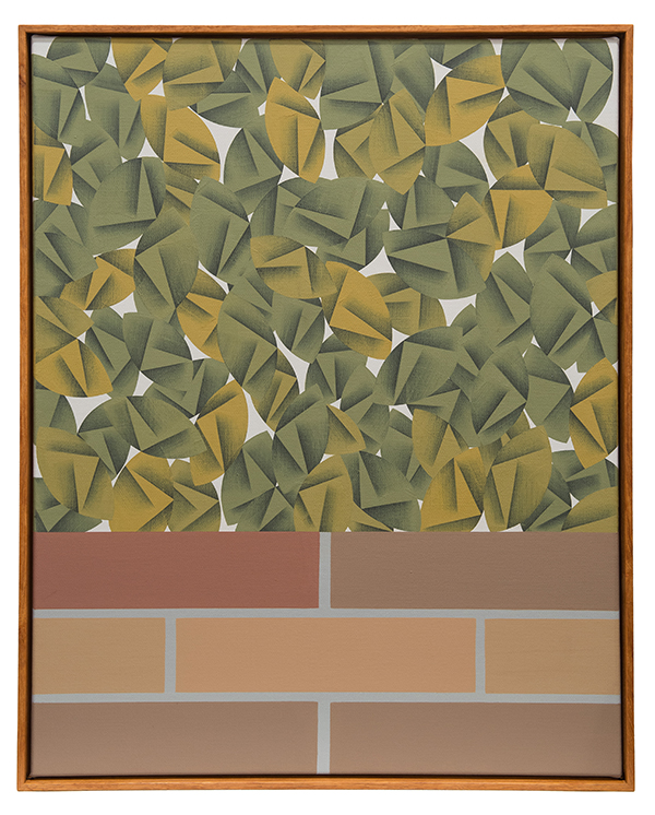 Mitch Cairns, Geranium Pots (small garden green), 2016