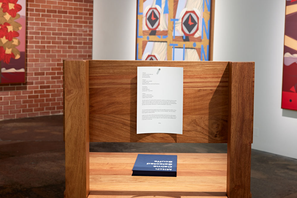 installation view: Mitch Cairns - The National 2021: New Australian Art | Carriageworks, Sydney, 2021