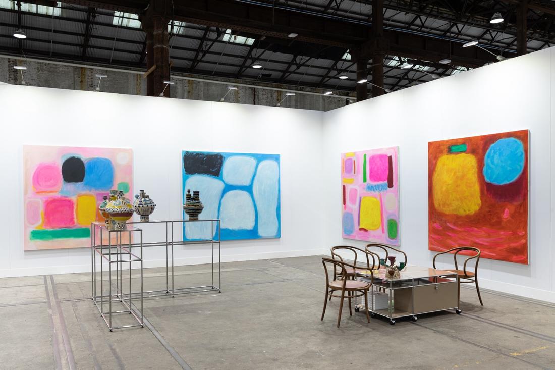 installation view Angela Brennan: On Being an Atom, The Commercial at Sydney Contemporary 2025, Carriageworks