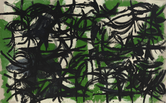 Oscar Perry, Painting for Airport Lounge. JFK. Defunct, 2020