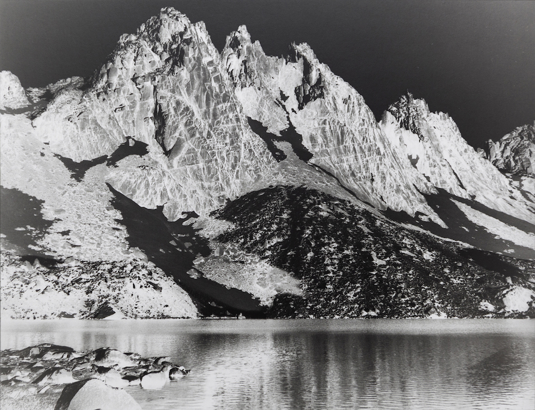 Amanda Williams, Ansel Adams, Kearsarge Pinnacles, Kings River Canyon (Proposed as a national park), California, 1936/2019 , 2019