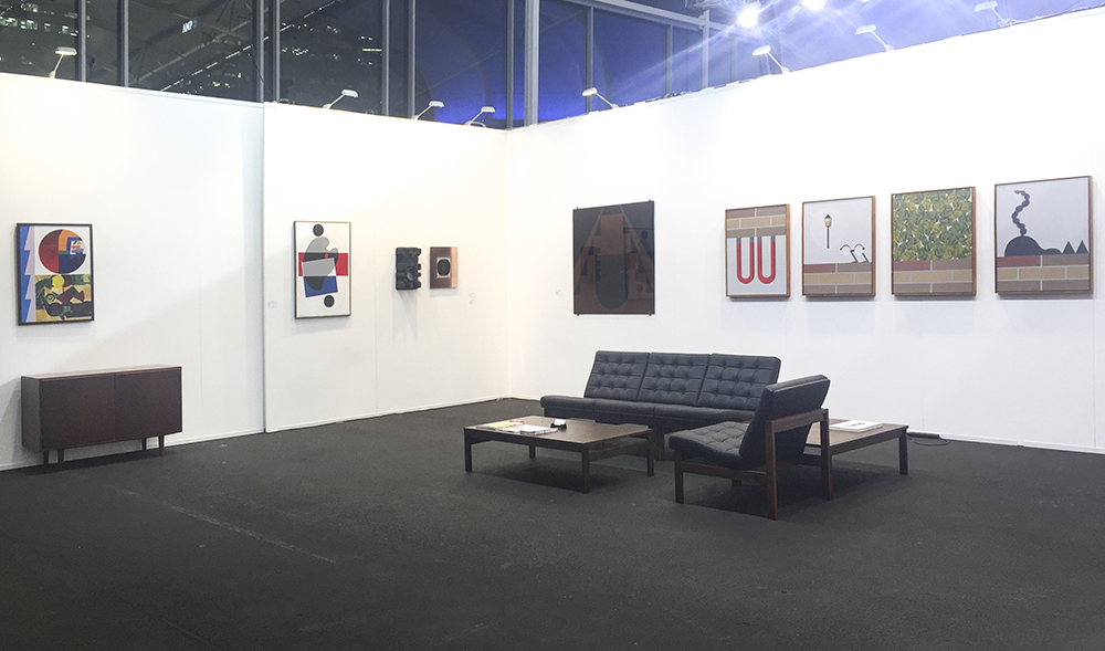 installation view: The Commercial - Auckland Art Fair 2016 | Group show (A5) | The Cloud, Auckland