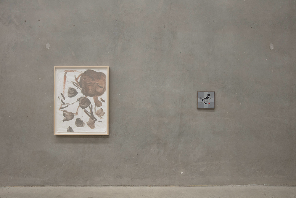 installation view: The Humanity at The Commercial, Sydney | l-r Patrick Hartigan, Gunter Christmann